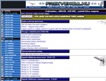 Tablet Screenshot of frekvencia.hu